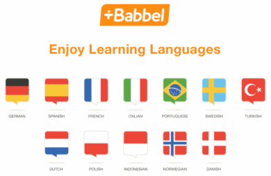 Babbel language course