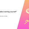 Introduction to Sales Online Course