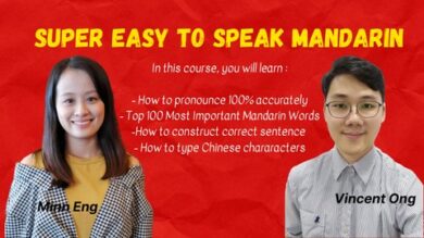 SUPER EASY to Speak Mandarin Chinese | Teaching & Academics Language Online Course by Udemy