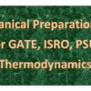 GATE Mech Exam Preparation - Thermodynamics Test | Teaching & Academics Test Prep Online Course by Udemy