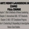 CAMS (Certified Anti Money Laundering Specialist) by ACAMS | Finance & Accounting Compliance Online Course by Udemy