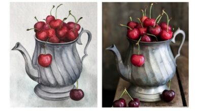 How to paint realistic food in watercolor | Teaching & Academics Online Education Online Course by Udemy