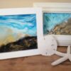 Alcohol Ink Art & Resin Glass Frame Abstract Wave Painting | Lifestyle Arts & Crafts Online Course by Udemy