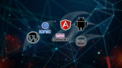 Ionic 5 Angular Android iOS Apps For WooCommerce WebCheckout | Development Mobile Development Online Course by Udemy