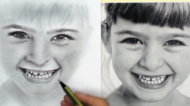 Pencil Drawing of Children | Lifestyle Arts & Crafts Online Course by Udemy
