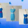 Sky Blue Lace Dress and Cobalt Blue slip dress. | Lifestyle Arts & Crafts Online Course by Udemy