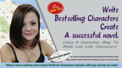 Write Bestselling Characters - Create a successful novel. | Business Entrepreneurship Online Course by Udemy