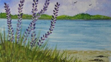 Project- Learn to Paint this Lupine Watercolor Painting | Lifestyle Arts & Crafts Online Course by Udemy