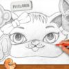 Drawing Cartoons - How To Draw Cute Cartoon Animal Faces | Lifestyle Arts & Crafts Online Course by Udemy