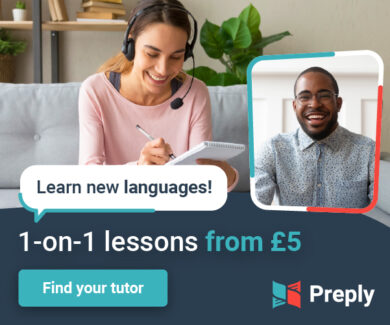 preply language tutor online learning